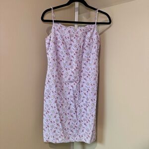 J. Crew Purple Spaghetti Strap Cotton Sun Dress‎